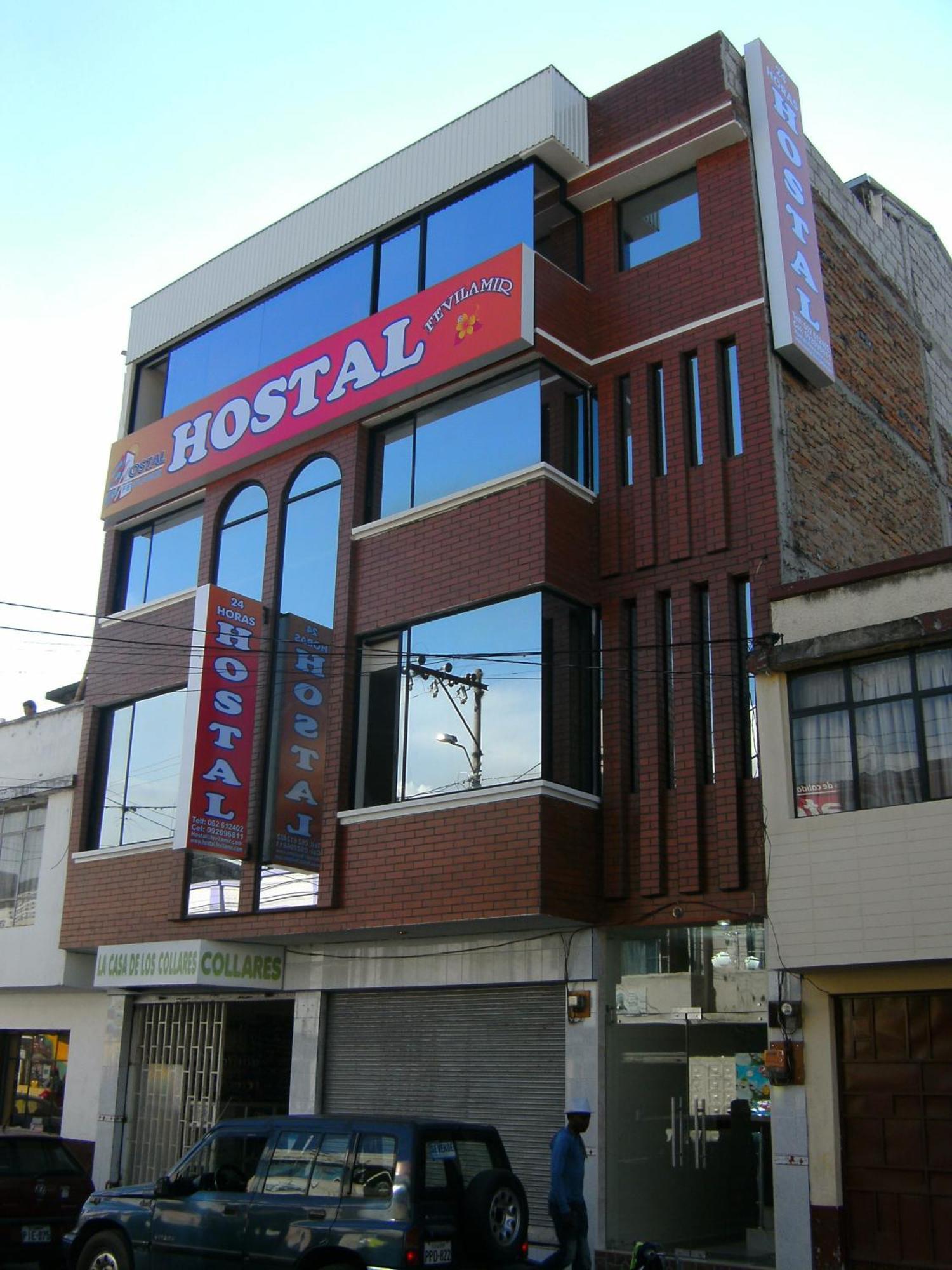 Hostal Fevilamir Ibarra Kültér fotó