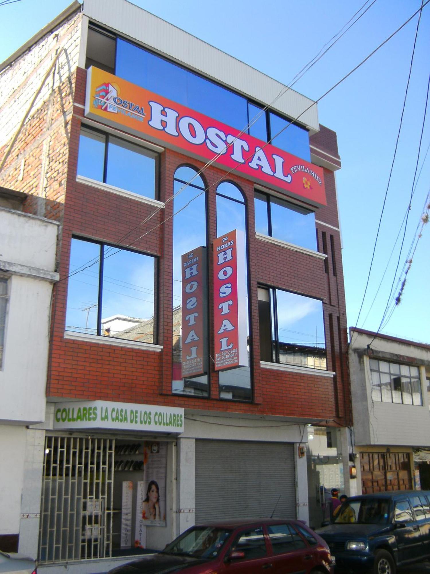 Hostal Fevilamir Ibarra Kültér fotó